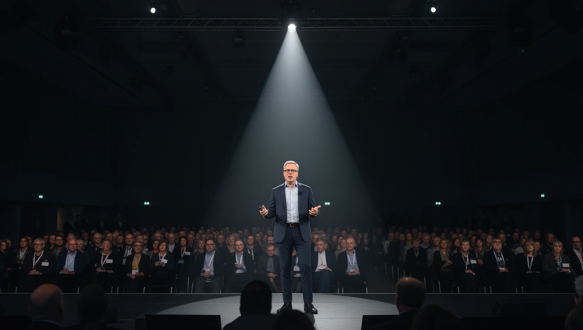 Rhetorik-Training in Hamburg – Teilnehmer präsentiert vor Gruppe